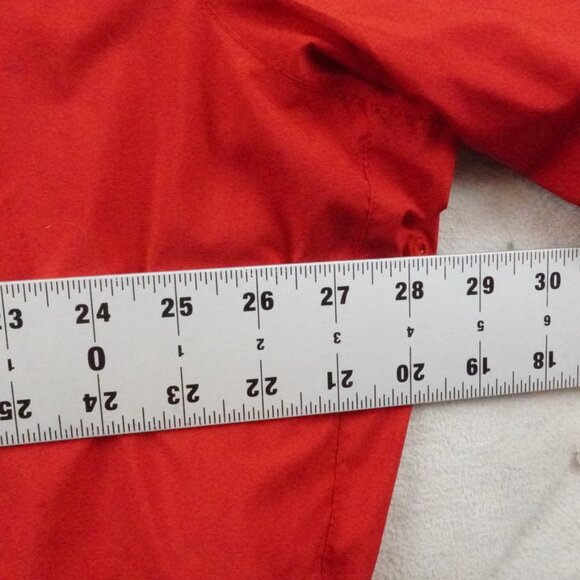 Polo Ralph Lauren Windbreaker Jacket Mens 2XL Red Short Sleeve Pull Over Golf - Picture 6 of 12